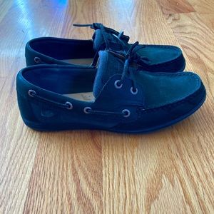 All-Black Sperry Topsider